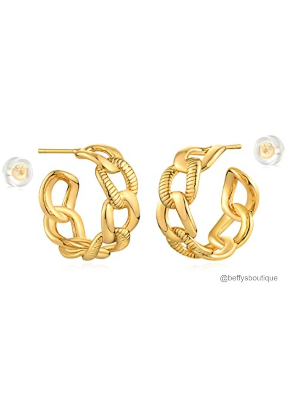 14K Gold Filled Small Hoop Earrings Handmade Hypoallergenic Everyday